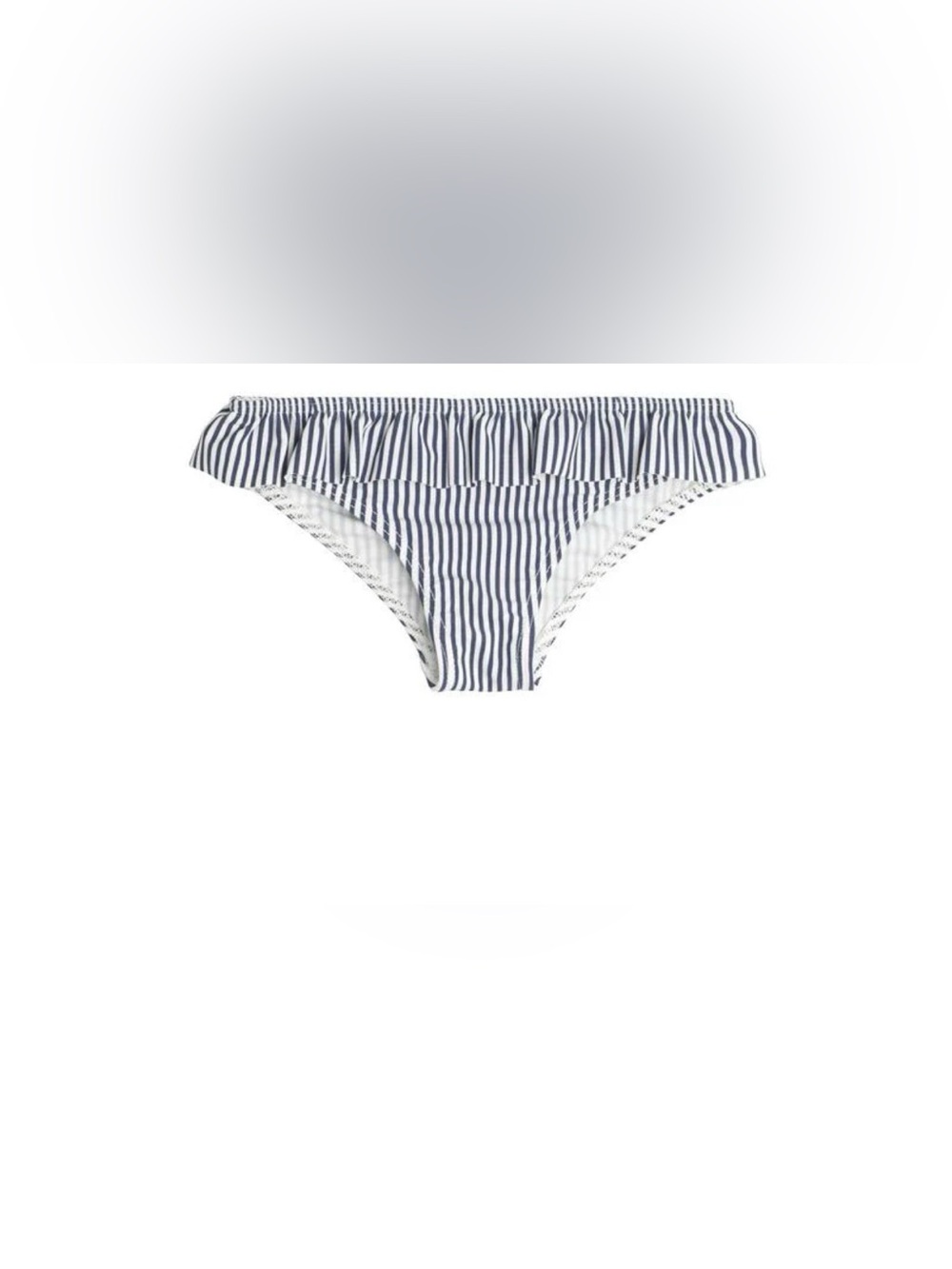 NWT - Minnow girls stripe bikini bottom, size 5/6T